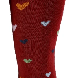 Strømpebukser|Melton Strømpebukser - Wild Hearts - Sundried Tomato