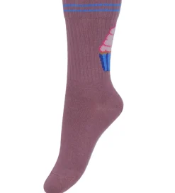 Strømper|Melton Strømper - Cupcake - Grape Shake