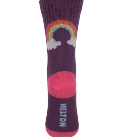 Strømper|Melton Strømper - Rainbow - Hortensia