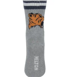 Strømper|Melton Strømper - Tiger - Lysegråmeleret