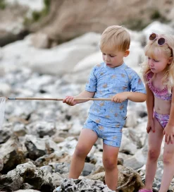 Badetøj|Mikk-Line Badebukser - Faded Denim