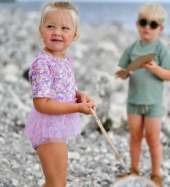 Badetøj|Mikk-Line Badedragt - UV50+ - Lilas