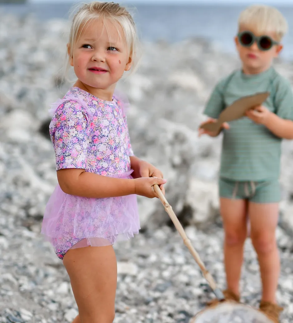 Badetøj|Mikk-Line Badedragt - UV50+ - Lilas