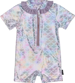 Badetøj|Mikk-Line Badeheldragt - UV50+ - Lavender Aura