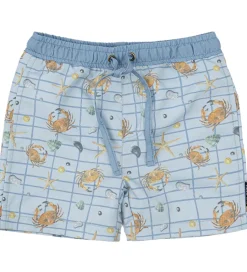 Badetøj|Mikk-Line Badeshorts - Faded Denim