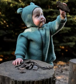 Cardigans|Mikk-Line Cardigan - Uld - Balsam Green