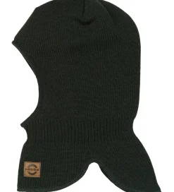 Elefanthuer|Mikk-Line Elefanthue - Strik - Uld/Akryl - 2-lags - Darkest Spro