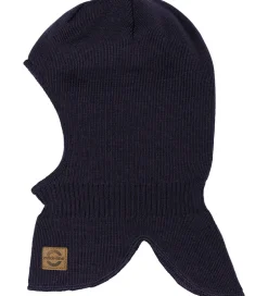 Elefanthuer|Mikk-Line Elefanthue - Strik - Uld/Akryl - 2-lags - Raisin