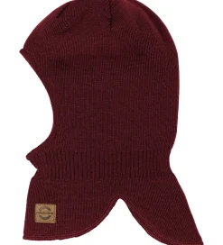 Elefanthuer|Mikk-Line Elefanthue - Strik - Uld/Akryl - 2-lags - Rum Raisin