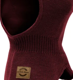 Elefanthuer|Mikk-Line Elefanthue - Strik - Uld/Akryl - 2-lags - Rum Raisin