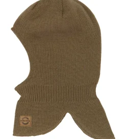 Elefanthuer|Mikk-Line Elefanthue - Strik - Uld/Akryl - 2-lags - Chocolate Ch