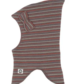 Elefanthuer|Mikk-Line Elefanthue - Uld/Akryl - 2-lags - Sparrow m. Sløjfe