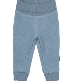 Fleece|Mikk-Line Fleece Bukser - Faded Denim Melange
