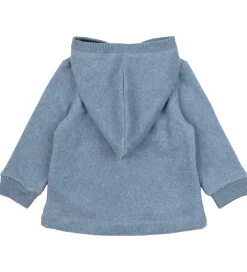 Fleece|Mikk-Line Fleecetrøje - Faded Denim Melange