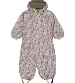 Flyverdragter|Mikk-Line Flyverdragt - AOP Floral - Cloud Gray