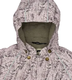 Flyverdragter|Mikk-Line Flyverdragt - AOP Floral - Cloud Gray