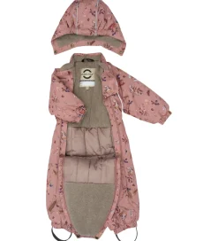 Flyverdragter|Mikk-Line Flyverdragt - AOP Floral - Burlwood