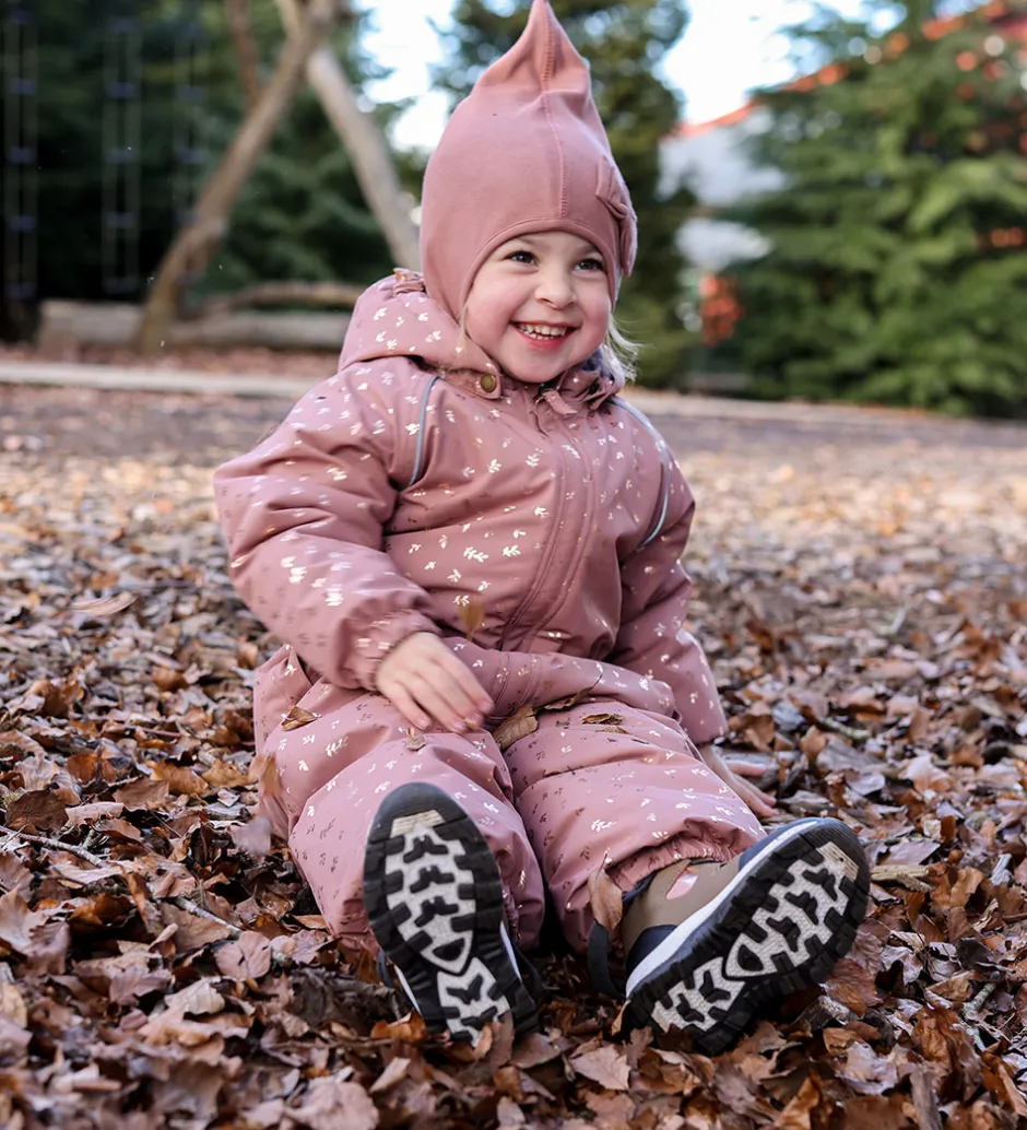 Flyverdragter|Mikk-Line Flyverdragt - Burlwood m. Guld