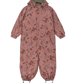 Flyverdragter|Mikk-Line Flyverdragt - Floral - Burlwood m. Print