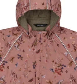 Flyverdragter|Mikk-Line Flyverdragt - Floral - Burlwood m. Print