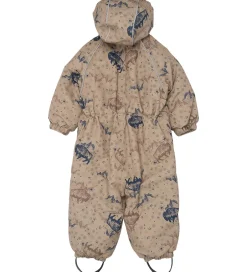 Flyverdragter|Mikk-Line Flyverdragt - Forest - Coriander m. Print