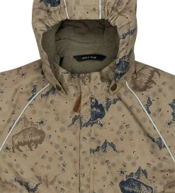 Flyverdragter|Mikk-Line Flyverdragt - Forrest - Coriander m. Print