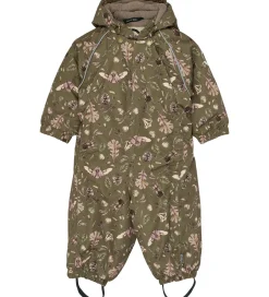 Flyverdragter|Mikk-Line Flyverdragt - Forest - Burnt Olive m. Print