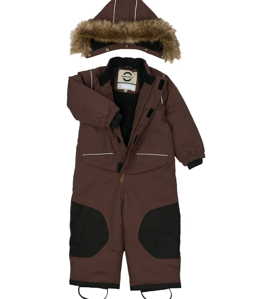 Unisex-Tøj|Flyverdragter|Mikk-Line Flyverdragt - French Roast