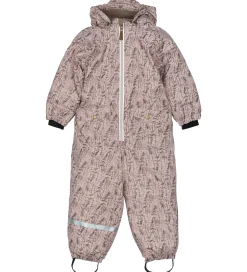 Flyverdragter|Mikk-Line Flyverdragt - PU - Recycled - Cloud Gray m. Print