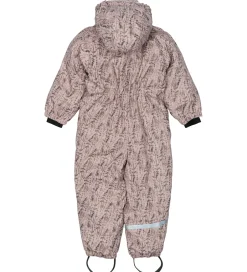 Flyverdragter|Mikk-Line Flyverdragt - PU - Recycled - Cloud Gray m. Print