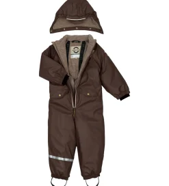 Unisex-Tøj|Flyverdragter|Mikk-Line Flyverdragt - PU - French Roast