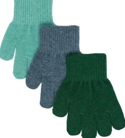 Handsker Og Luffer|Mikk-Line Handsker - Uld/Polyamid - 3-pak - Darkest Sprouse-Fad