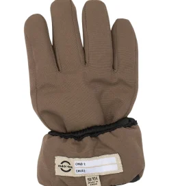 Handsker Og Luffer|Mikk-Line Handsker m. Fleece - Chocolate Chip