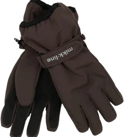 Handsker Og Luffer|Mikk-Line Handsker m. Fleece - Raisin
