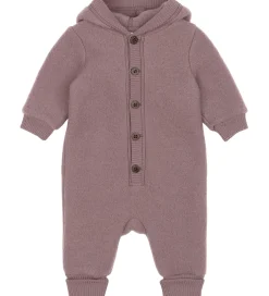 Uld|Køredragter|Mikk-Line Køredragt m. Hætte - Uld - Twilight Mauve