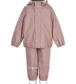 Regntøj|Mikk-Line Regntøj - Recycled - PU - Adobe Rose