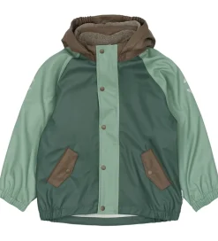 Regntøj|Mikk-Line Regntøj m. Fleece/Seler - PU - 3i1 - Balsam Green