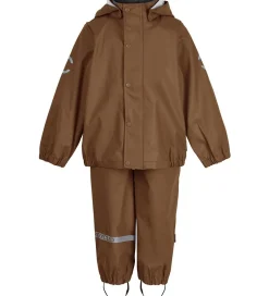 Regntøj|Mikk-Line Regntøj m. Seler - PU - Recycled - Rubber