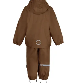 Regntøj|Mikk-Line Regntøj m. Seler - PU - Recycled - Rubber