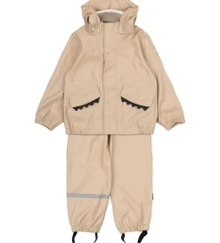 Regntøj|Mikk-Line Regntøj m. Seler - PU - Animal - Doeskin