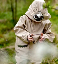 Regntøj|Mikk-Line Regntøj m. Seler - PU - Animal - Doeskin