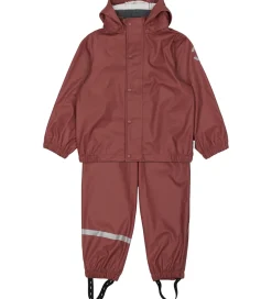 Unisex-Tøj|Regntøj|Mikk-Line Regntøj m. Seler - PU - Apple Butter