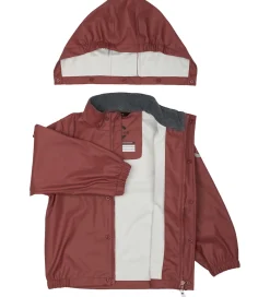 Unisex-Tøj|Regntøj|Mikk-Line Regntøj m. Seler - PU - Apple Butter