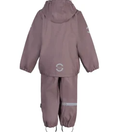 Regntøj|Mikk-Line Regntøj m. Seler - PU - Recycled - Twilight Mauve