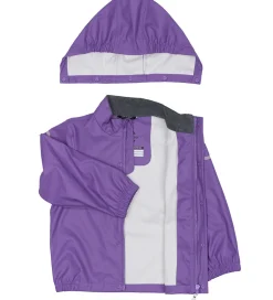 Regntøj|Mikk-Line Regntøj m. Seler - PU - Deep Lavender