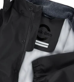 Regntøj|Mikk-Line Regntøj m. Seler - PU - Recycled - Black
