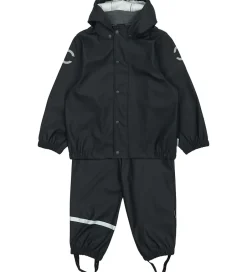 Regntøj|Mikk-Line Regntøj m. Seler - PU - Dark Navy