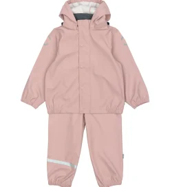 Regntøj|Mikk-Line Regntøj m. Seler - PU - Woodrose