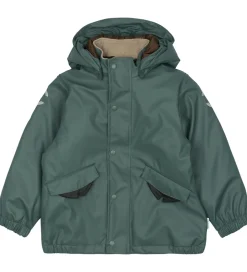 Regntøj|Mikk-Line Regntøj m. Termo/Seler - PU - Balsam Green m. Tyr