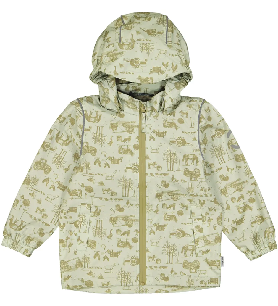 Sommerjakker|Mikk-Line Sommerjakke - Desert Sage m. Bondegård